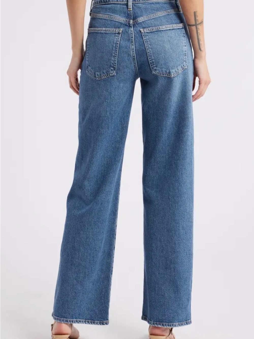 Agolde Harper Mid Rise Jeans - Fix - Picture 2 of 6